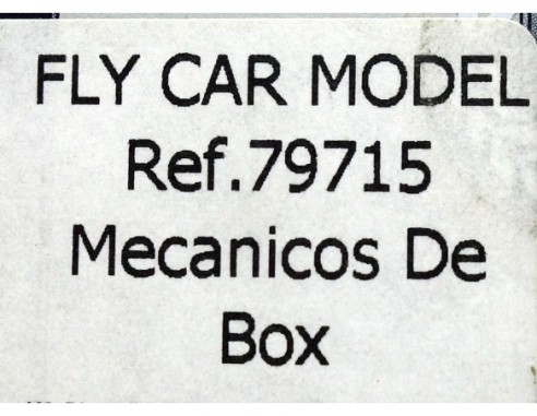 MECANICOS BOX FLY CAR MODEL REF.79715 FLY