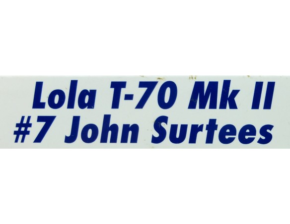 LOLA T-70 MKII REF.08341 REVELL