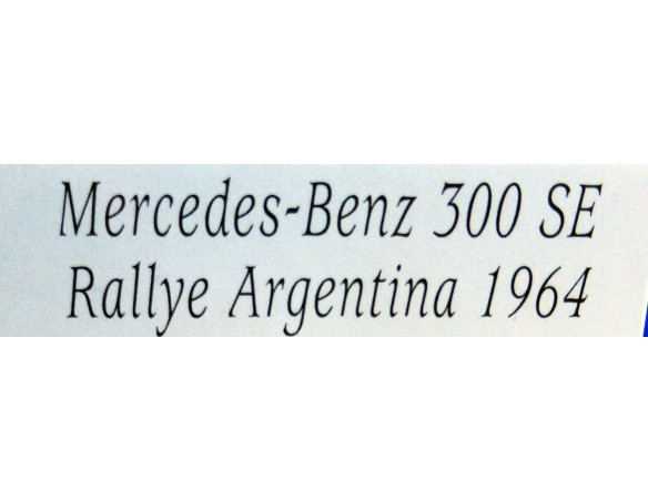 MERCEDES BENZ 300 SE REF.08350 REVELL