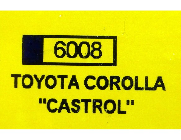 TOYOTA COROLLA MALBORO 1998 Nº6 REF.6008 TECNITOYS