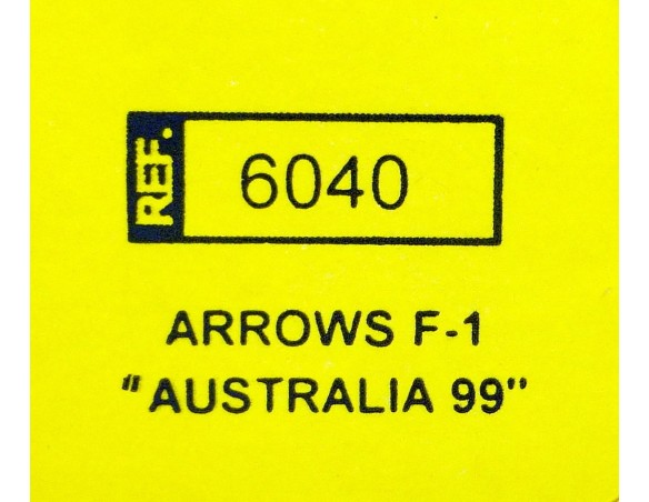 ARROWS F1 AUSTRALIA 99 REF.6040 TECNITOYS