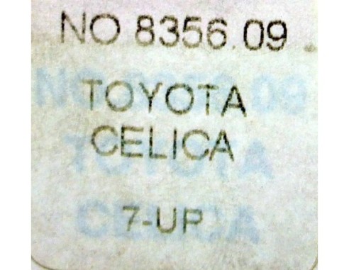 TOYOTA CELICA 7-UP REF.8356.09 TYCO