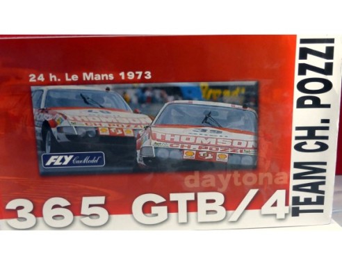 TEAM -09 FERRARI GTB 365/4 24h. LE MANS 1973  REF.96047 FLY