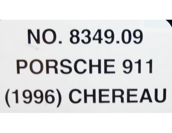PORSCHE 911 1996 CHEREAU REF.8349.09 TYCO