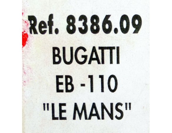 BUGATTI EB-110 LE MANS REF.8386.09 TYCO