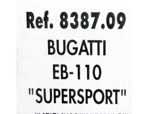 BUGATTI EB-110 SUPERSPORT REF.8387.09 TYCO