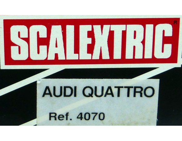 AUDI QUATTRO REF.4070 EXIN
