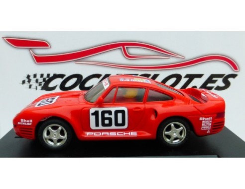 PORSCHE 959  TRACCION TOTAL DOBLE EJE MOTOR REF.4084 SCALEXTRIC