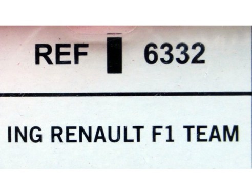REAULT F1  ING TEAM REF.6332 TECNITOYS
