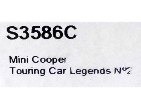 MINI COOPER TOURING CAR LEGENDS Nº2 REF.S3586C SUPERSLOT