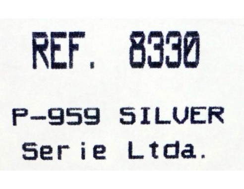 PORSCHE 959 SILVER SERIE LTDA REF.8330 EXIN