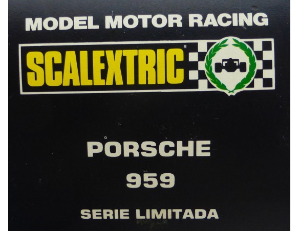 PORSCHE 959 SILVER SERIE LTDA REF.8330 EXIN
