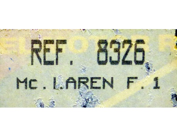 MCLAREN MP4/4 F1 AYRTON SENNA 1990 REF.8326 EXIN