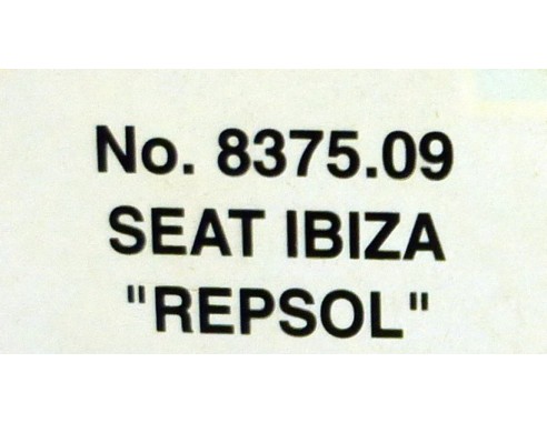 SEAT IBIZA REPSOL PURAS REF.8375.09 TYCO