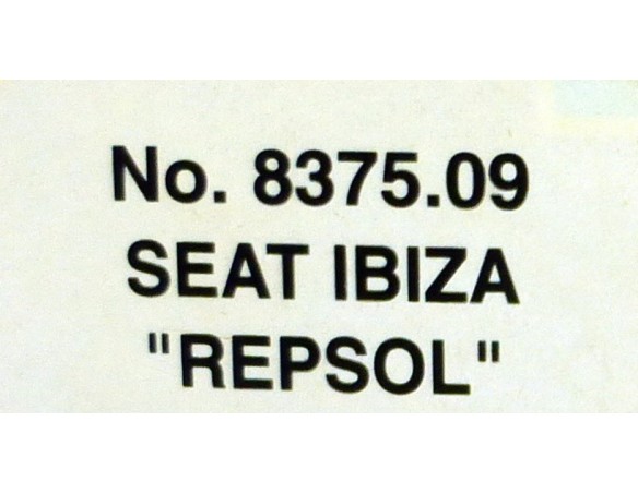 SEAT IBIZA REPSOL PURAS REF.8375.09 TYCO