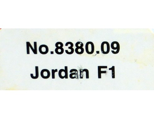 JORDAN F1 SASOL ARISCO REF.8380.09 TYCO