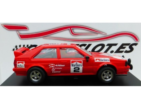 AUDI QUATTRO ROJO REF.4070 EXIN