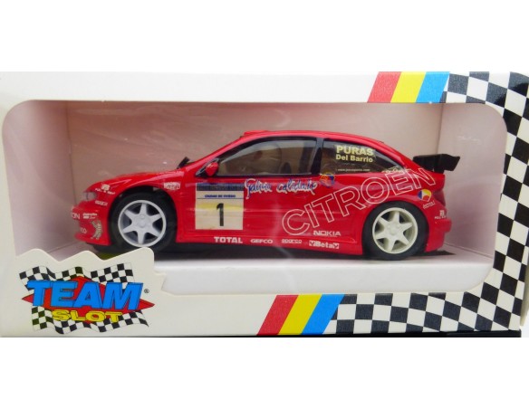 CITROEN XSARA KIT CAR CAMPEON DE ESPAÑA 1996 PURAS REF.10901 TEAM SLOT