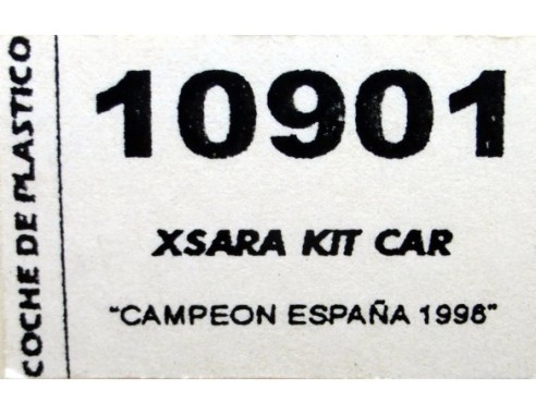 CITROEN XSARA KIT CAR CAMPEON DE ESPAÑA 1996 PURAS REF.10901 TEAM SLOT