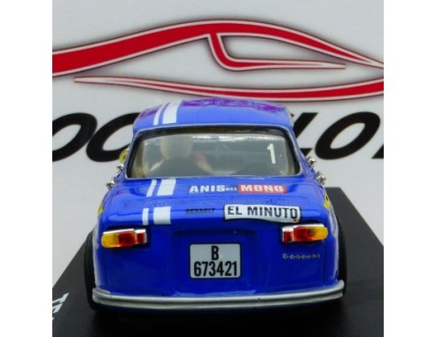 RENAULT 8 TS COPA AZUL RESINA REF.74001 TEAM SLOT