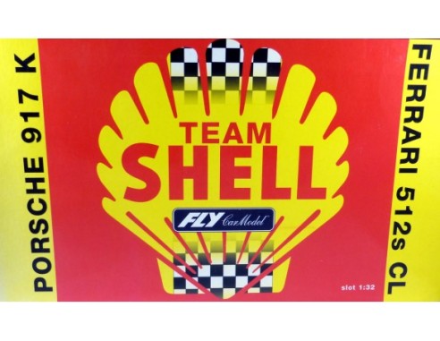 TEAM SHELL PORSCHE 917K-FERRARI 512S REF.96065 S-23 FLY