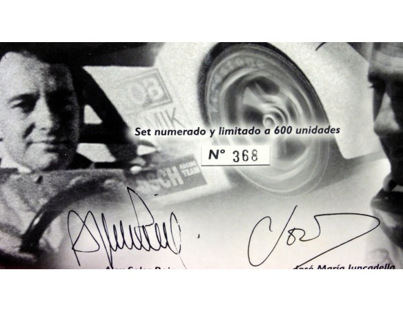 SET CHEVRON B-19 Y B-21, 600 UNIDADES MINIAUTO FLY