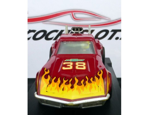 CHEVROLET CORVETTE 1975 ROJO OSCURO  REF.4050 EXIN