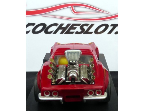 CHEVROLET CORVETTE 1975 ROJO OSCURO  REF.4050 EXIN
