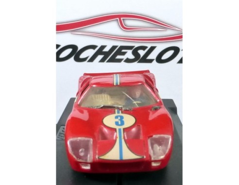 FORD GT 40 ROJO 1968 REF.C-35 EXIN