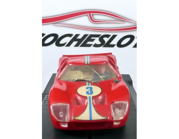 FORD GT 40 ROJO 1968 REF.C-35 EXIN