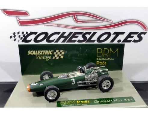 BRM P261 F-1 Vintage Graham Hill 1964  Nº3 REF.6255 TECNITOYS
