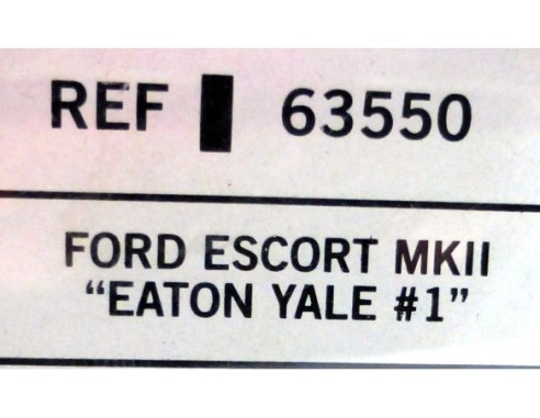 Ford Escort MKII “Eaton Yale” NNº1 REF.63550 TECNITOYS