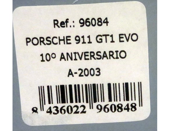 PORSCHE 911 GT1 EVO 10º ANIVERSARIO REF.96084 A-2003 FLY