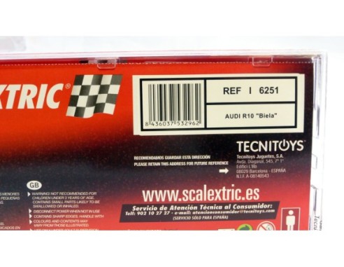 AUDI R10  REF.6251 TECNITOYS