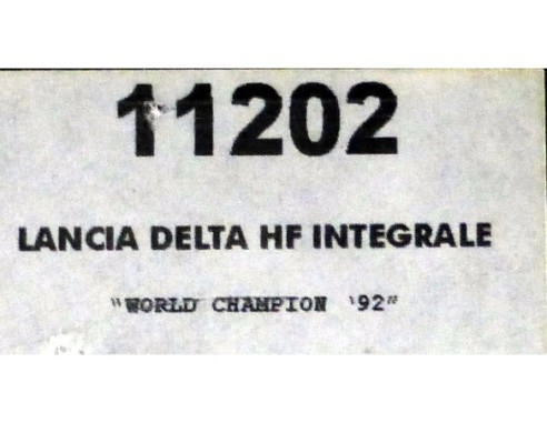 LANCIA DELTA HF INTEGRALE MARTINI REF.11202 TEAM SLOT