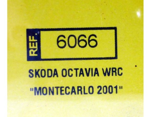 SKODA OCTAVIA WRC MONTECARLO 2001 ALLIANZ REF.6066 TECNITOYS