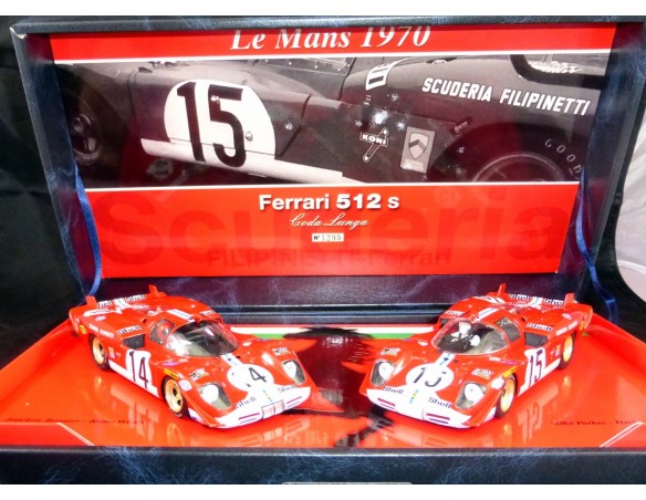 TEAM Ferrari 512S - Team Scuderia FILIPINETTI 1970 Ref: TEAM02-96002 FLY