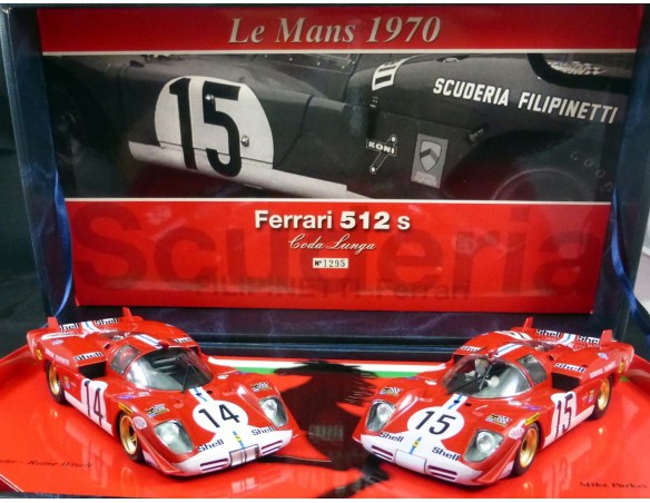 TEAM Ferrari 512S - Team Scuderia FILIPINETTI 1970 Ref: TEAM02-96002 FLY