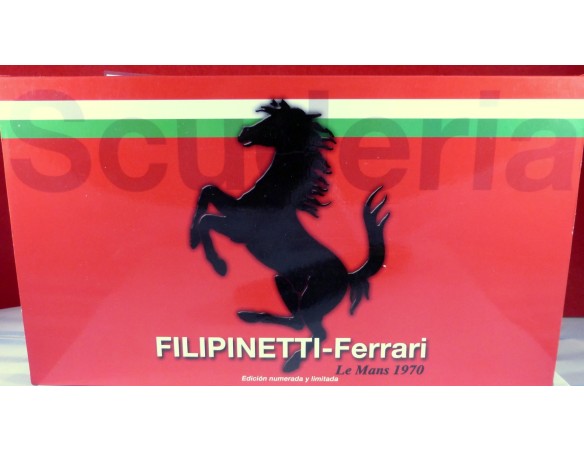 TEAM Ferrari 512S - Team Scuderia FILIPINETTI 1970 Ref: TEAM02-96002 FLY