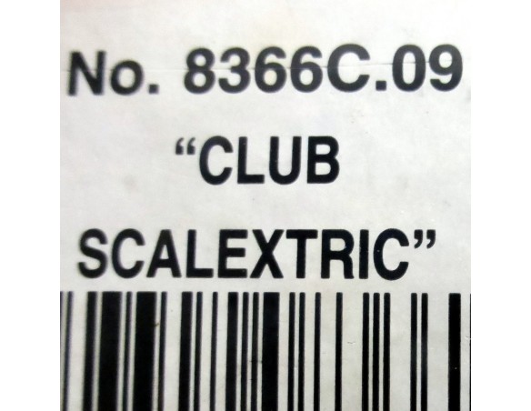 PORSCHE CLUB SCALEXTRIC 1995 REF.8366.C.09 TYCO