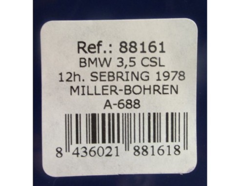 BMW 3,5 CLS  ROJO REF.88161 A-688 FLY
