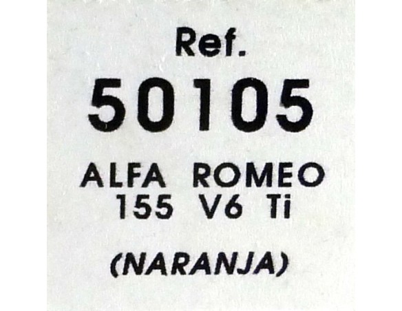 ALFA ROMEO V6 TI NARANJA JAGERMEIFTER EN CAJA REF.50105 NINCO