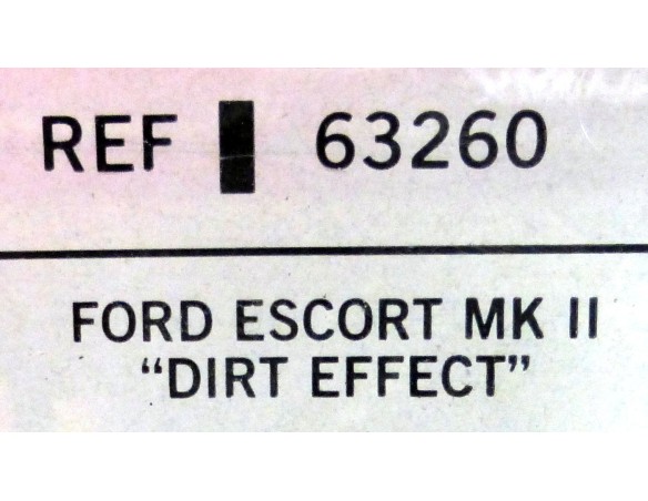 Ford Escort MK II Dirt Effect REF.63260 TECNITOYS