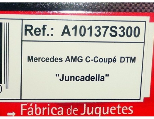 MERCEDES AMG C-COUPE DTM JUNCADELLA REF.A 10137 EDUCA