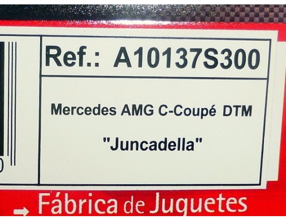MERCEDES AMG C-COUPE DTM JUNCADELLA REF.A 10137 EDUCA