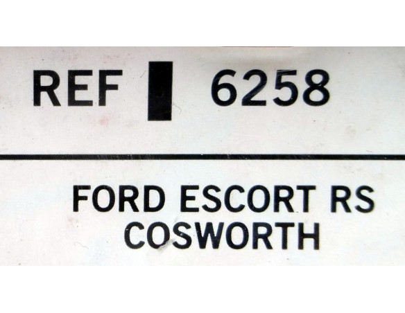 FORD ESCORT RS COSWORTH SERIE CLASSICS REF.6258 TECNITOYS