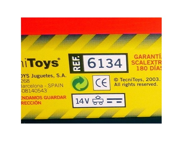 CLUB SCALEXTRIC 2003 PRO REF.6134 TECNITOYS