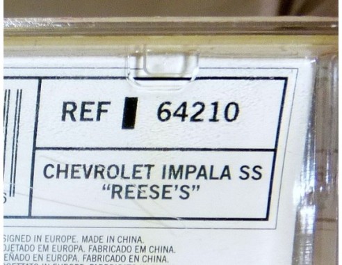 CHEVROLET IMPALA SS REESES REF.64210 TECNITOYS