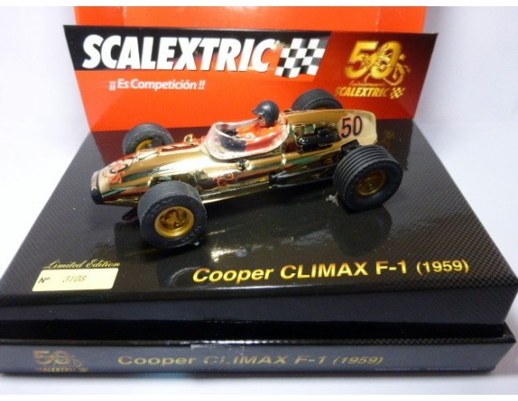 COOPER CLIMAX F1 50 ANIVERSARIO TECNITOYS