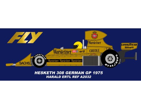 HESKETH 308 GERMAN GP 1975 WARSTEINER REF.A2032 FLY